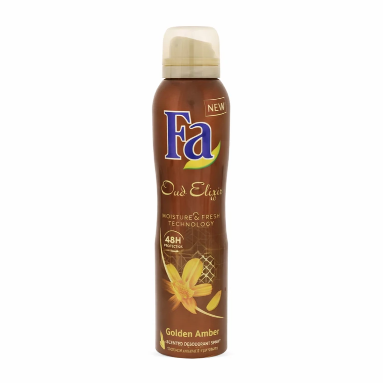 Fa Oud Elixir Golden Amber Body Spray 200 ml (6.76 fl oz)